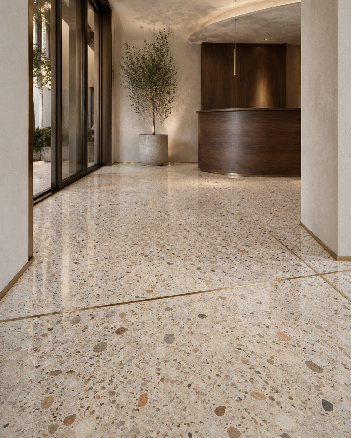 Mozaik-Terrazzo — Terrazzo Slimli