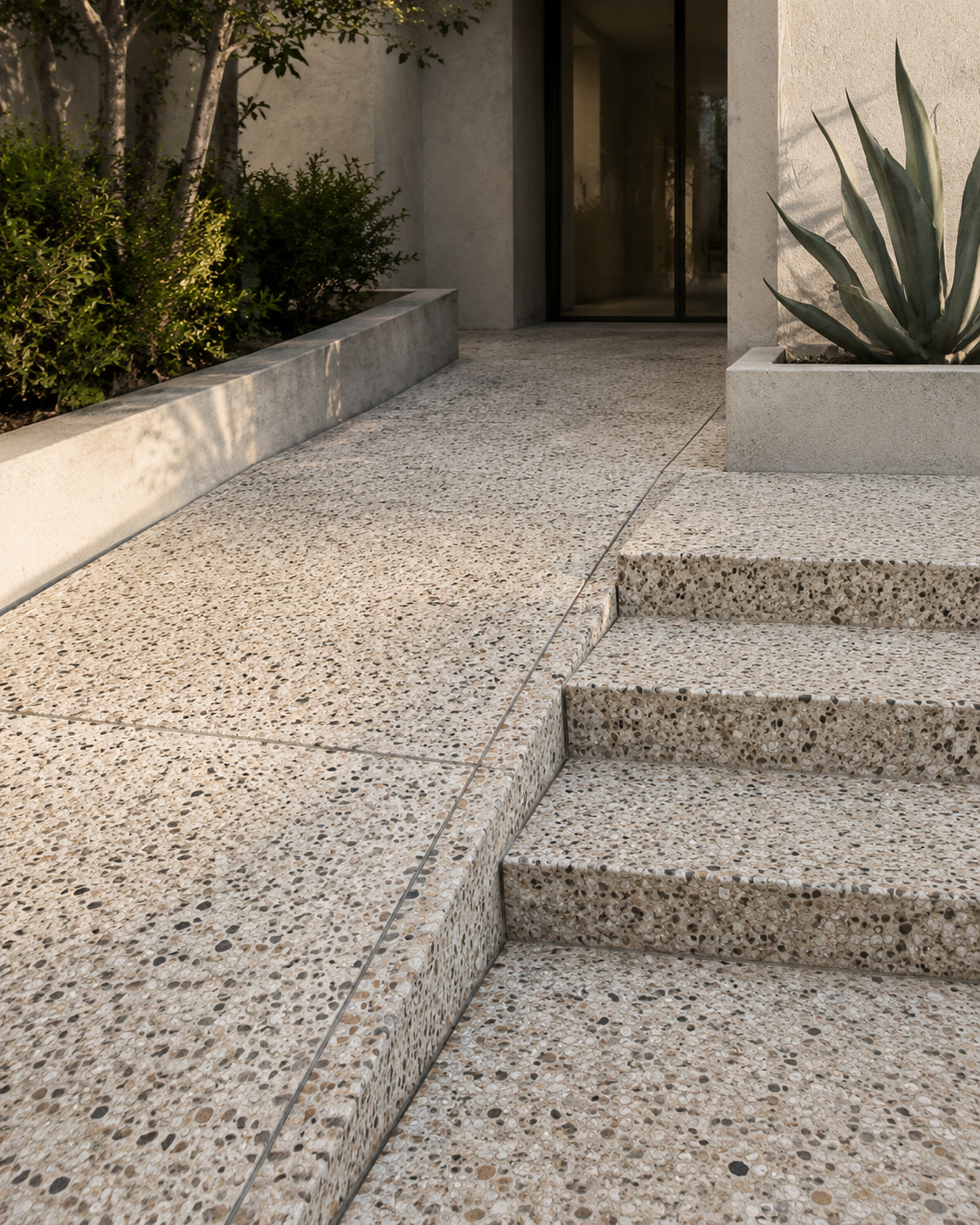 Mozaik-Terrazzo — Yıkamalı Mozaik